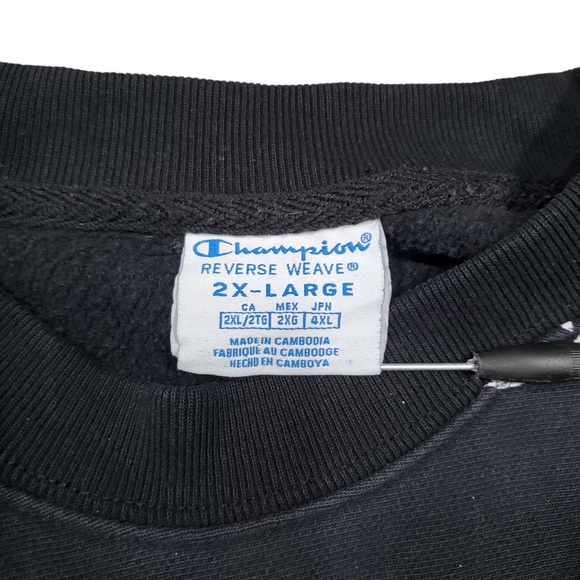 CHAMPION Sweater REVERSE WEAVE BIG C Sweatshirt Embroidered Logo - Picture 3 of 7